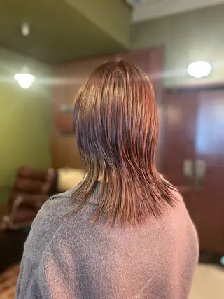 ミディアム カラー PATH-hair. storeのヘアスタイル