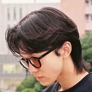 ミディアム パーマ ヘアアレンジ メンズ fifth Tokyo所属・fifth 石川 凪のヘアスタイル