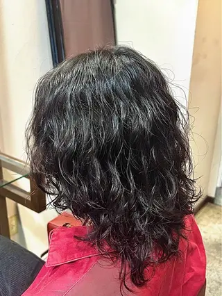 ロング パーマ メンズ 湘南のパーマ職人 🔥清水琉葵🔥のヘアスタイル