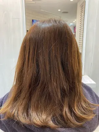 ミディアム JUNO HAIR SALON所属・RuCOR. yuriのヘアスタイル