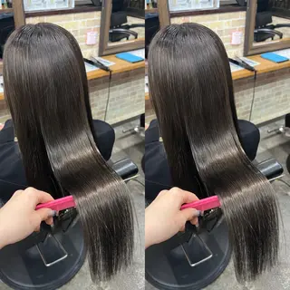 セミロング カラー 上質髪🪐 AIRI🪷‧₊˚のヘアスタイル