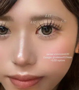 マツエク・マツパ NORA senaのマツエク・マツパデザイン