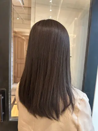 セミロング La bonheur hair reve 池袋店所属・🐈‍⬛ マナカ🐈‍⬛のヘアスタイル