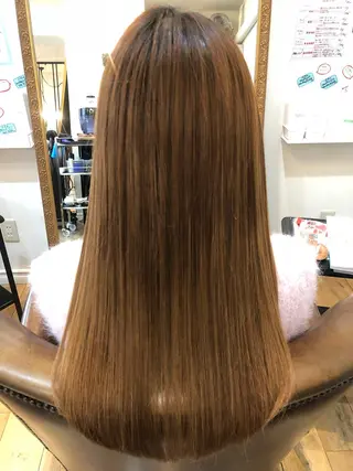 ロング 荒木 ユウのヘアスタイル