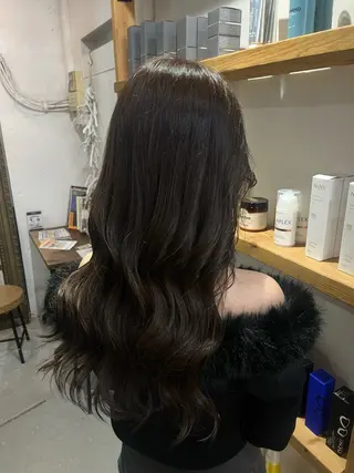 セミロング カラー 🎀Yamasaki Yui🎀のヘアスタイル