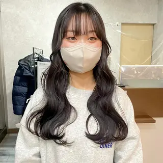 ロング カラー 高橋 みく/ minim 暖色のヘアスタイル