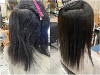 ミディアム パーマ トップスタイリスト 小澤純一のヘアスタイル