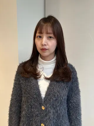 ロング RIN⌇ レイヤー⌇ 艶カラー🌙のヘアスタイル