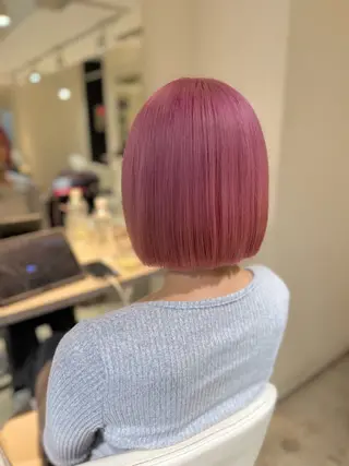 ミディアム カラー ヘアアレンジ 🦋🫧艶髪カラー 🫧🦋あいりのヘアスタイル