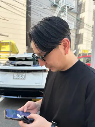 メンズ 八谷 将平のヘアスタイル