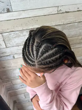 ロング B-W ⭐️REIKOのヘアスタイル