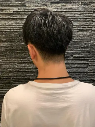 ショート パーマ 杉本 和大のヘアスタイル