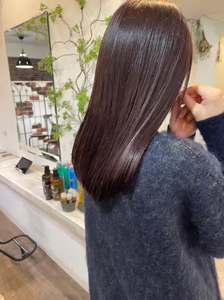 セミロング カラー m ā l o.🌷 サカモトマイコのヘアスタイル