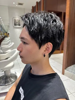 ショート メンズ 松永 果菜のヘアスタイル