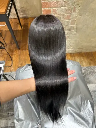 ロング カラー AFLOAT RUVUA Smart Salon所属・韓国ヘア🎀/パーマ ブロー/めぐみ/新宿のヘアスタイル