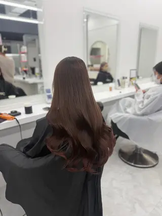 ロング カラー ヘアアレンジ 🎀Girly艶髪カ ラー🎀Harukaのヘアスタイル