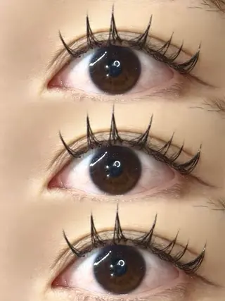 マツエク・マツパ 🩰yuri🩰 似合わせ/束感のマツエク・マツパデザイン