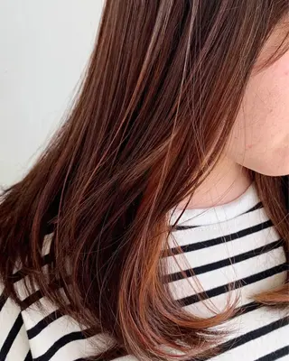 ミディアム カラー salon m ni サロンマーニ所属・久保田 一のヘアスタイル