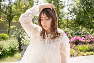 ミディアム わかすぎ ほのかのヘアスタイル