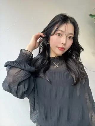 セミロング omocha hair salon所属・大嶋 伸吾のヘアスタイル