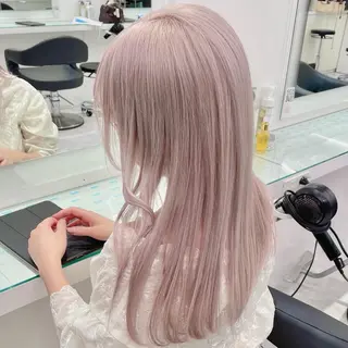 ロング カラー 🩷暖色カラー🩷 BONのヘアスタイル