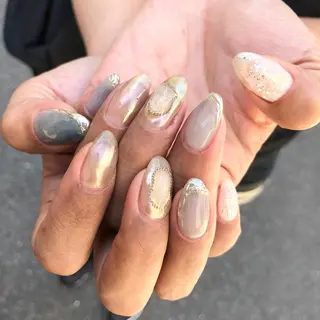 ロング カラー メンズ キッズ ネイル マツエク・マツパ 福田 加奈のネイルデザイン