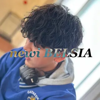 ショート カラー パーマ メンズ SALOWIN名古屋suite店所属・メンズカット/名駅 個室/千田のヘアスタイル