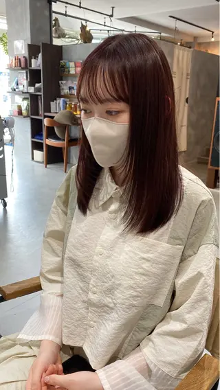 セミロング LS HAIR所属・石井 大空のヘアスタイル