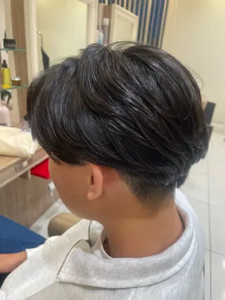 ショート パーマ メンズ 韓国ヘアメイク🎀/ 縮毛矯正✨山本媛香のヘアスタイル