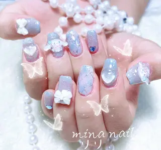 ネイル 🎀まゆ 🪽🐾のネイルデザイン