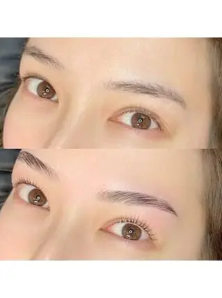 アイブロウ 眉毛✖️まつ毛パーマ prima池袋店のマツエク・マツパデザイン