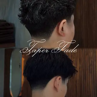 ショート メンズ MEN’S SALON HAVANA所属・渋谷/ピンパーマ /フェード/千尋のヘアスタイル