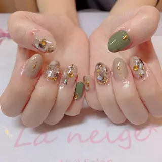 ネイル La neige* yuki 🥯🍑のネイルデザイン