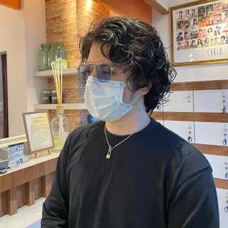 パーマ メンズ EARTH🎀 ryokaのヘアスタイル