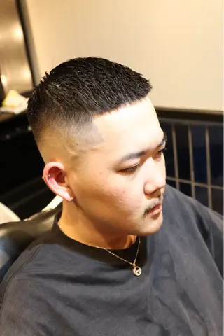 ショート 新宿無料メンズカット 松橋　風弥のヘアスタイル