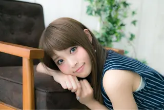 ロング THE DAY所属・AKI HASHIMOTOのヘアスタイル