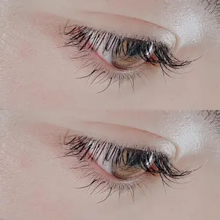 マツエク・マツパ 髪質改善/マツパ 垢抜け透明カラー衣笠のヘアスタイル