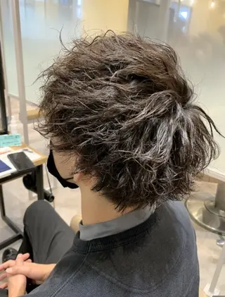 パーマ メンズ hair＆make EARTH 湘南台所属・EIJI メンズ特化/パーマのヘアスタイル