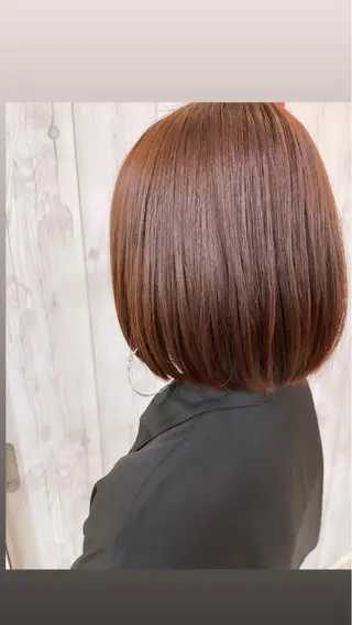 ショート カラー 名古屋のピンク好き かずくん🦩のヘアスタイル