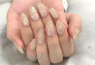 ネイル orchid ♡オーキッドのネイルデザイン
