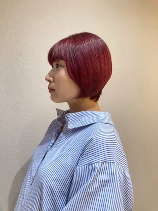 ショート 🩵縮毛矯正・ボブ 岩原朋也🩵のヘアスタイル