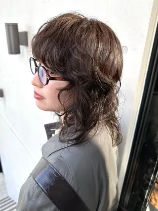 ミディアム 前野 日奈のヘアスタイル