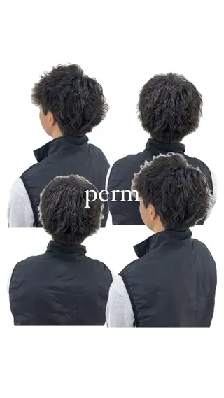 ショート メンズ 竹脇 美奈のヘアスタイル