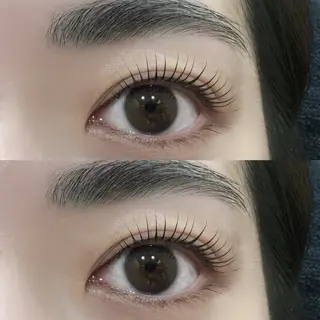 マツエク・マツパ GO TODAY 渋谷Lit店所属・ナチュラルまつげ/ 眉︱TOKUKOのマツエク・マツパデザイン