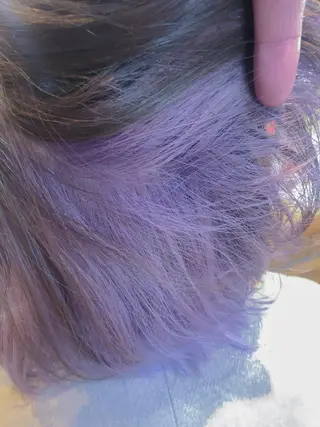 ミディアム カラー 服部 聡洋のヘアスタイル