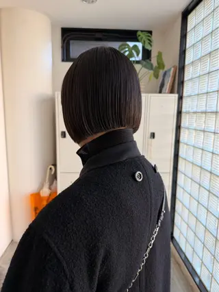 H 梅田所属・藤本 泰/ ボブモデル様募集中のヘアスタイル