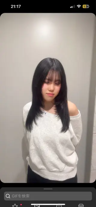 セミロング モデル様募集中 🎀🫧HARUNAのヘアスタイル