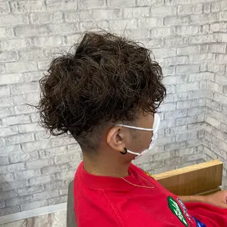 ミディアム カラー パーマ ヘアアレンジ メンズ キッズ ネイル マツエク・マツパ アイブロウ 似合わせカラー♡髪質 改善🎀サトカ🍒のヘアスタイル