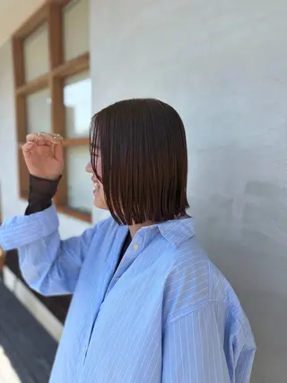 ミディアム カラー momoka 女性限定のヘアスタイル