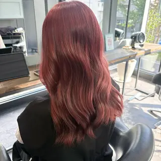 カラー ユイカ🐮暖色カラー / 髪質改善のヘアスタイル